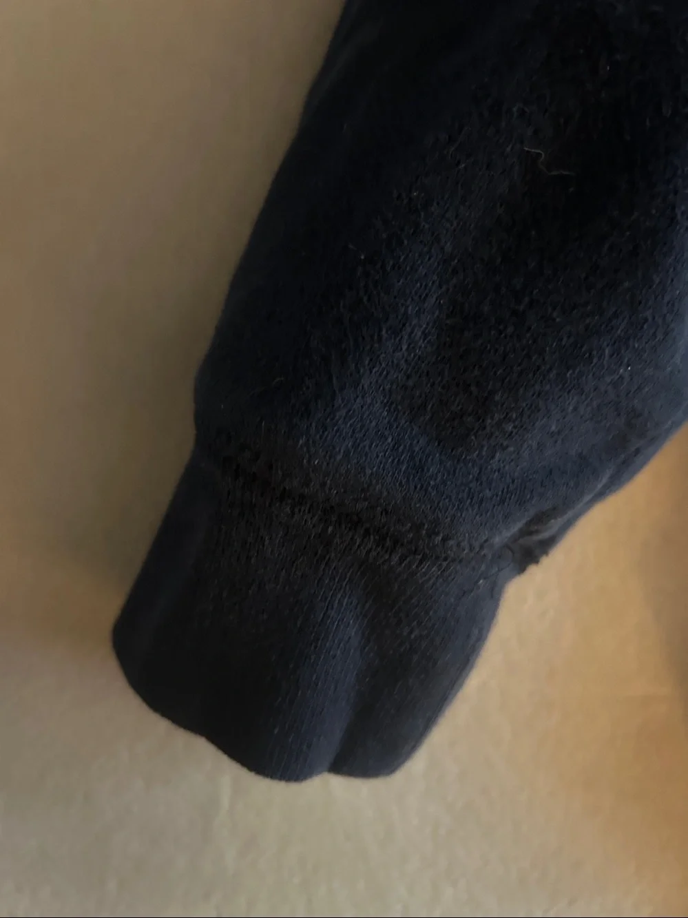 GAP Navy Hoodie with Yellow Lettering